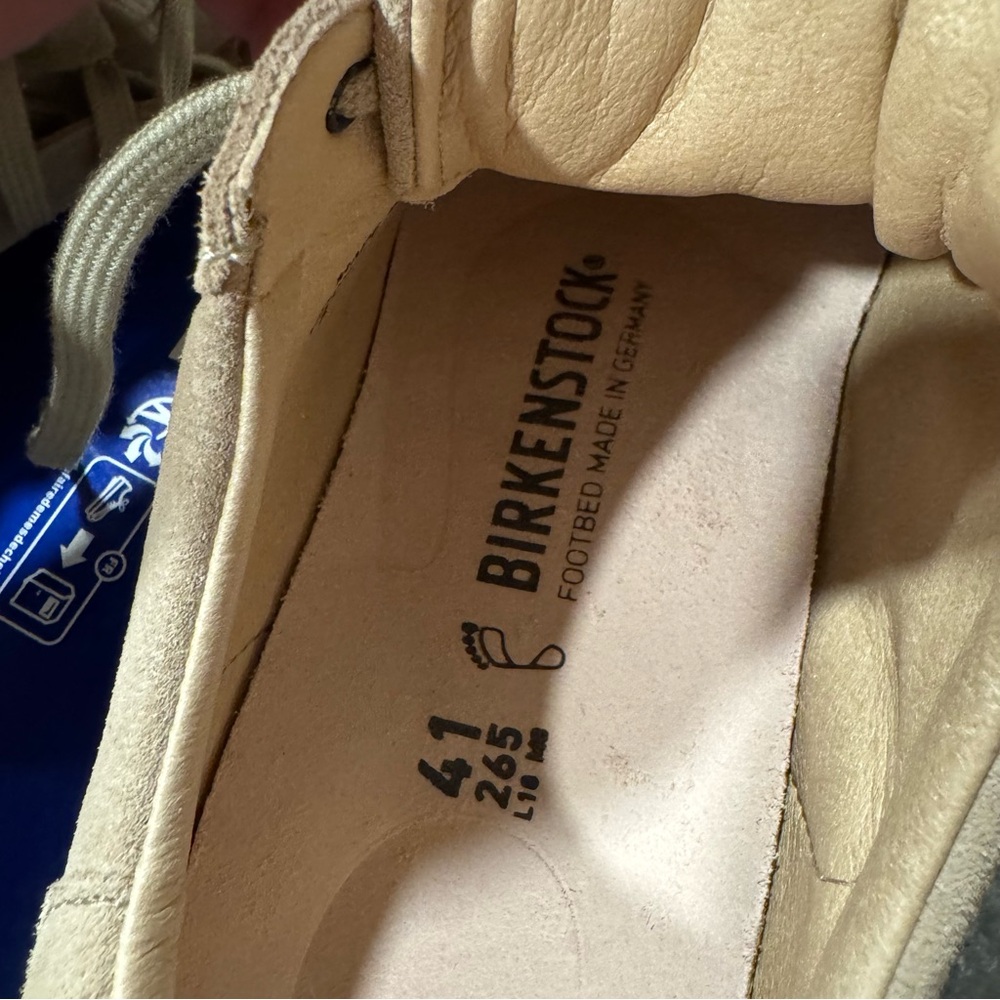 NEW Women's Birkenstock Bend Low Suede Leather (Sandcastle/White) - Picture 16 of 16